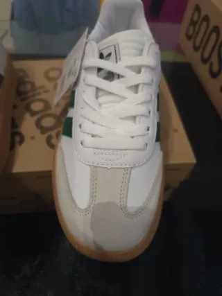 Adidas Samba Talla 36 Verde/Blanco