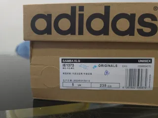 Adidas Samba Talla 36 Verde/Blanco