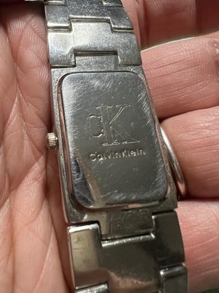 Orologio Calvin Klein Argento Bianco
