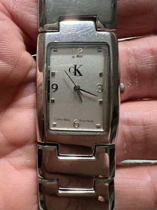 Orologio Calvin Klein Argento Bianco