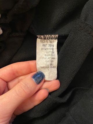 Pantalón chándal negro