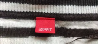 Jersey Esprit rayas marrón y blanco Talla M