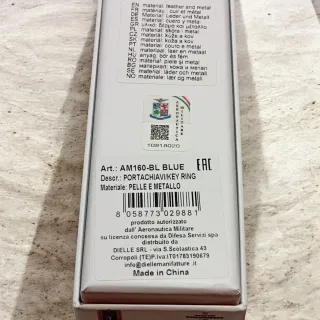 Portachiavi Aeronautica Militare AM160-BL Blu