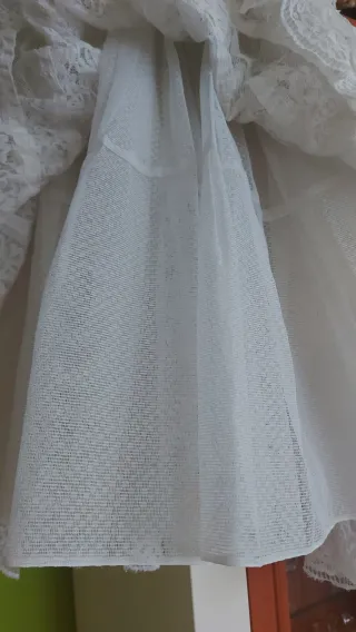 Falda Enagua Antigua Vintage Niña