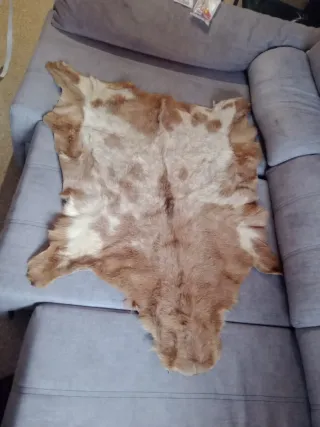 Alfombra piel vaca