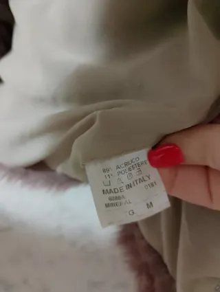 Pellicciotto sintetico grigio/rosa