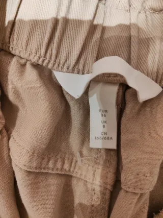 Pantalón H&M Beige Talla M