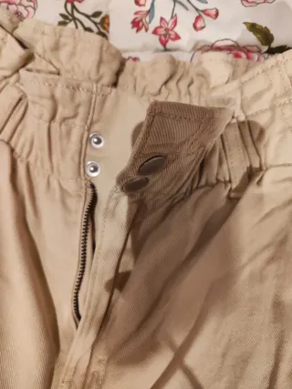 Pantalón H&M Beige Talla M