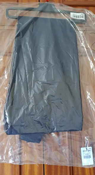 Pantalón de vestir azul El Corte Inglés