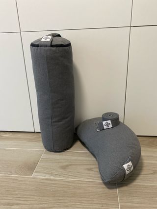 Lote Yoga: Bolster, Zafu y Correa