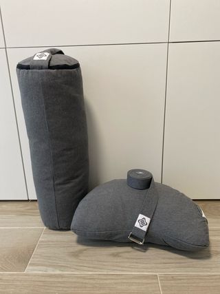 Lote Yoga: Bolster, Zafu y Correa
