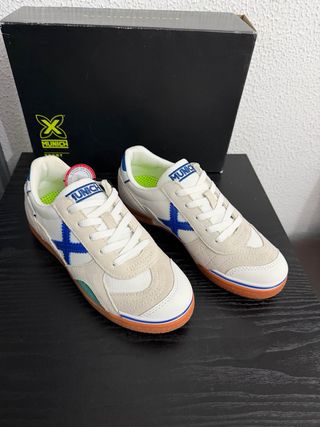 Zapatillas Munich Beige/Azul/Verde