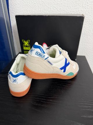 Zapatillas Munich Beige/Azul/Verde