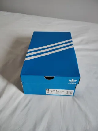 Zapatillas Adidas Samba Mujer T. 40 Verde y Blanca