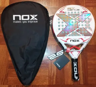 PALA NOX AT10 PRO CUP GENIUS 24 ➕FUNDA TÉRMICA NOX