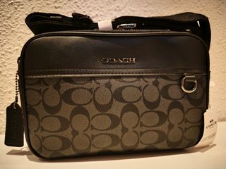 Bolso Coach Negro y Gris