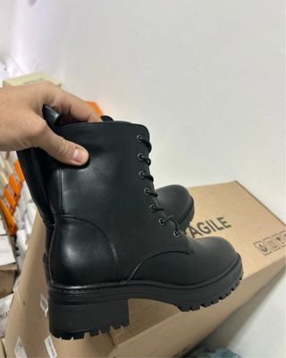 Anfibio donna nero zip tg 38 nuovo