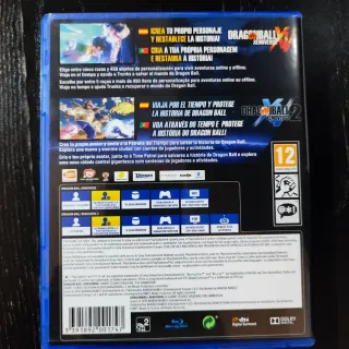 Dragon Ball Xenoverse 1 y 2 PS4