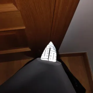 Puff Gamer Pirámide Polipiel. Marca Happers