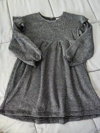 Vestido Zara Brilhante 5/6 anos