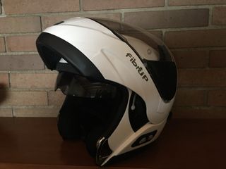 Casco Modular NZI FIBRUP DUO Blanco