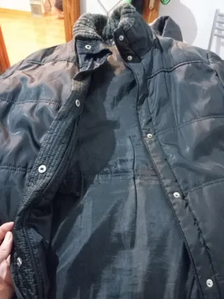 Chaqueta acolchada negra