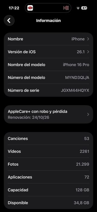 iPhone 16 Pro 128GB