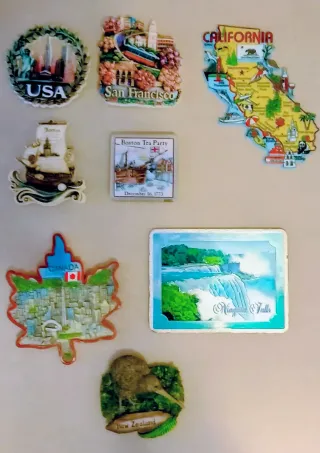 Imanes de nevera Internacionales B