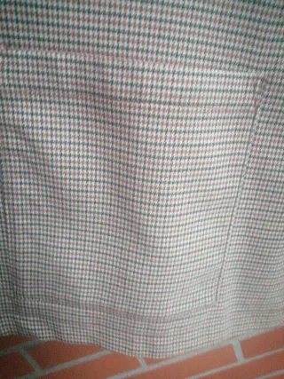 Chaqueta Ichi Cuadros Beige/Marrón Talla XS