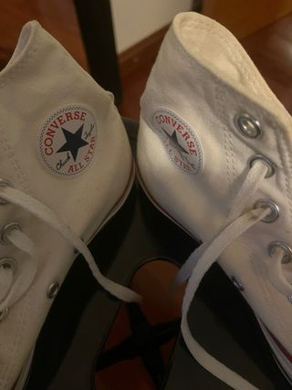 Zapatillas Converse Blancas Caña Alta