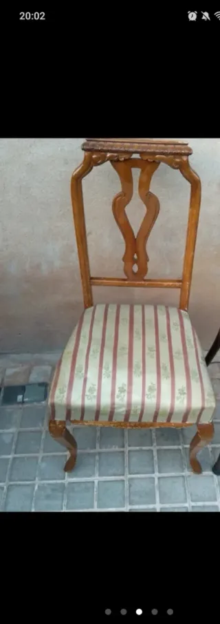 Silla estilo Luis XVI