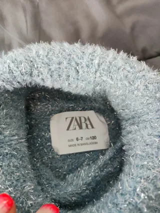 Camisola Zara 6/7 anos como nova
