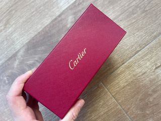 Gafas Cartier Estuche Negro y Caja Roja