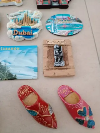 Imanes de nevera de paises A