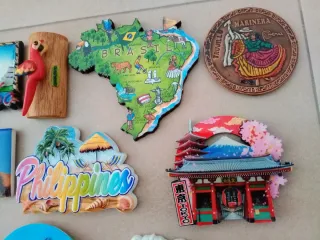 Imanes de nevera de paises A