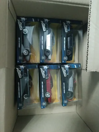 Lote 6 Coches Fast & Furious Die Cast
