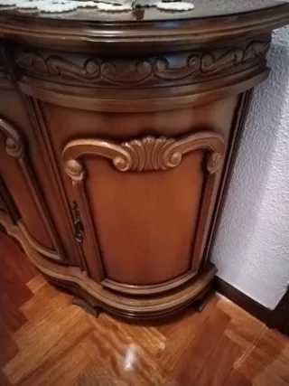 Mueble de entrada de madera