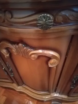 Mueble de entrada de madera