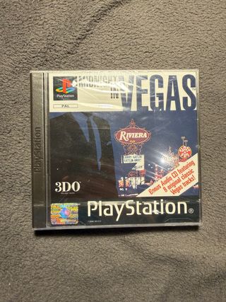 Midnight in Vegas PS1 PAL