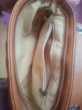 Bolso bandolera marrón