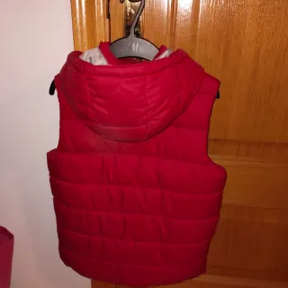 Chaleco Benetton Rojo 8-9 Años