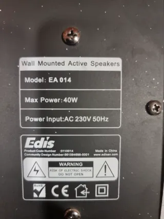 Altavoces VISION amplificados