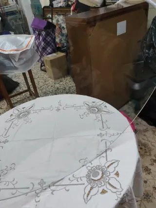 Cristal Mesa Redonda 80cm