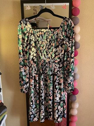 Conjunto top y falda H&M flores