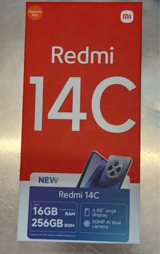 Xiaomi Redmi 14C 256GB Negro