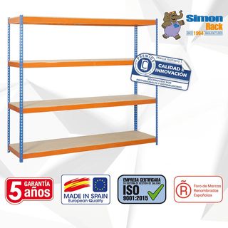 SimonRack Estantería Metálica Almacenaje, Sin Torn