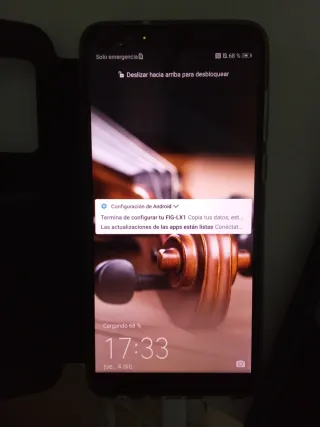 Huawei P pantalla rota, funciona bien