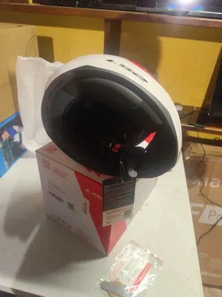 Casco Moto LS2 Rapid II Blanco Talla L