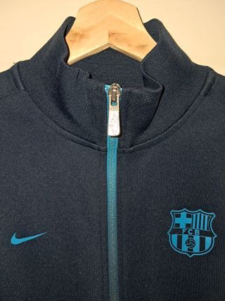 Chaqueta Nike FC Barcelona niño azul