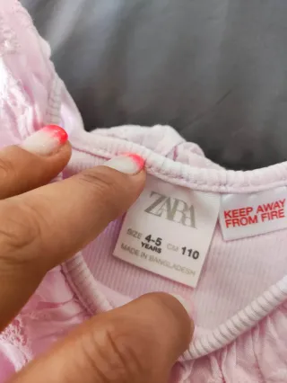 T-shirt Zara 4/5 anos